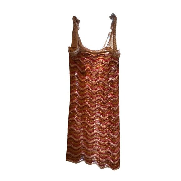 Jolie & Joy by FCT w Love Crochet Mini Dress, Size 2X, Bow Casual Vacation - Picture 6 of 8